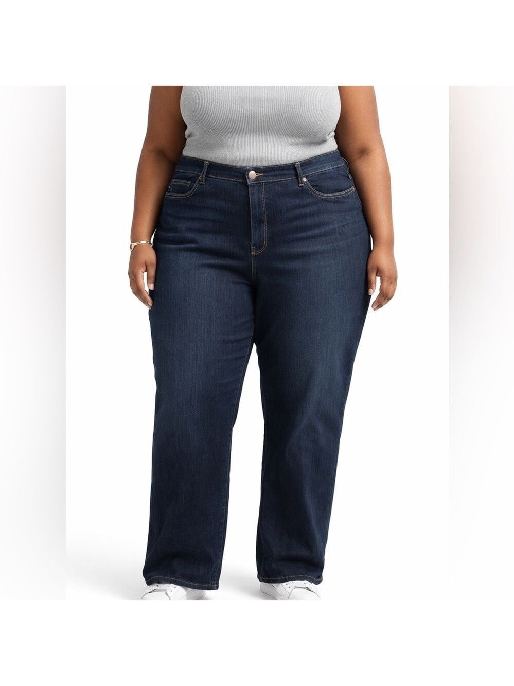 Judy Blue high waist straight jeans dark wash 24W NWT
